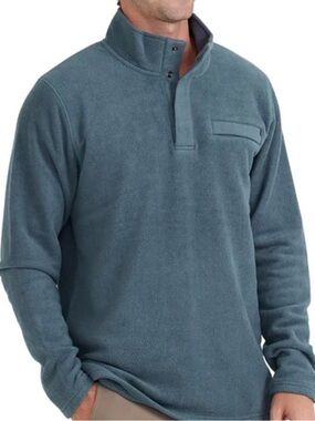 Free Fly Men's Bamboo Polar Fleece Snap Pullover